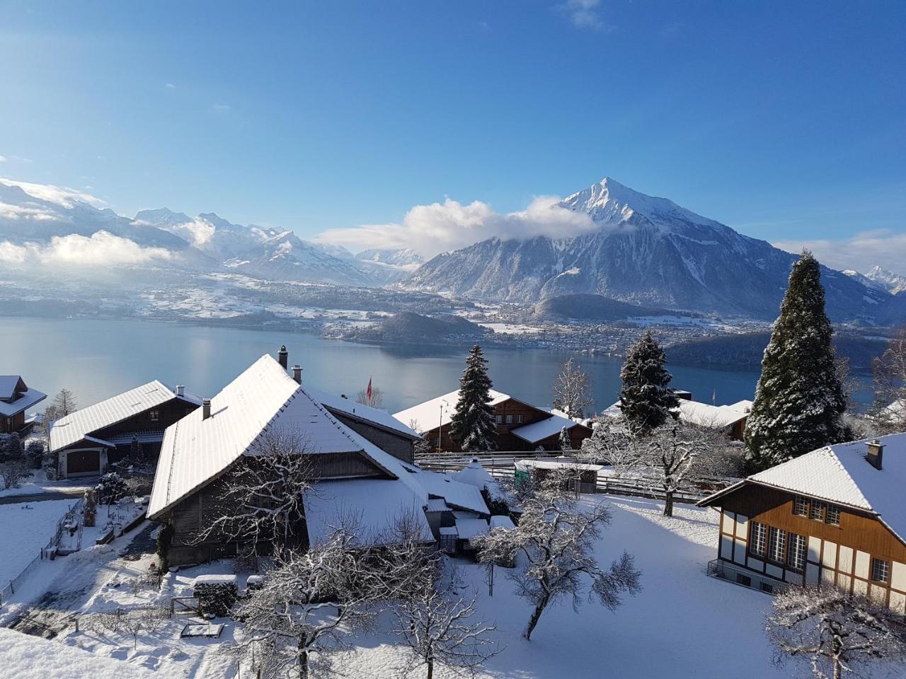 Hotel Baeren Sigriswil Dış mekan fotoğraf